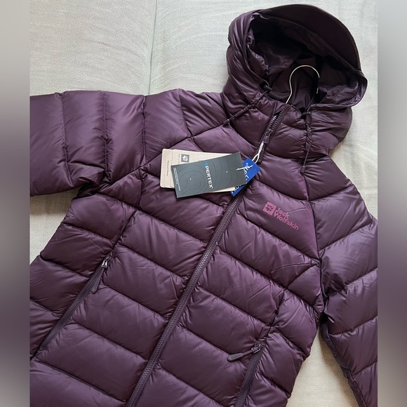 NWT Jack Wolfskin Nebelhorn Down Hoody Jacket - Picture 5 of 9